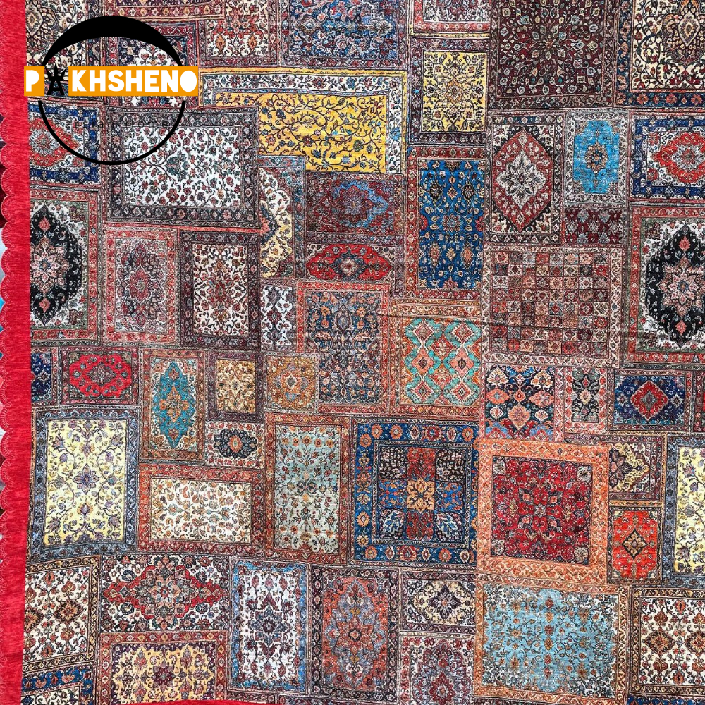 رومیزی طرح کنگره دار پخشنو مدل 0003